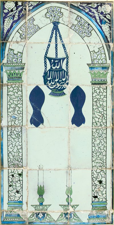Mihrab, Damasco, Siria, c.1574 de Ottoman School