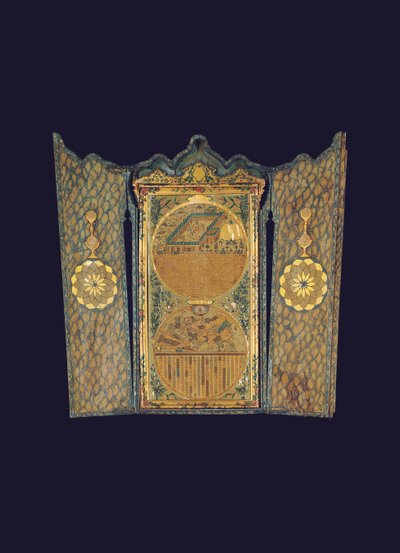 Brújula Qibla, Constantinopla de Ottoman School
