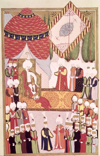 La coronación del sultán Selim I (1466-1520) del 