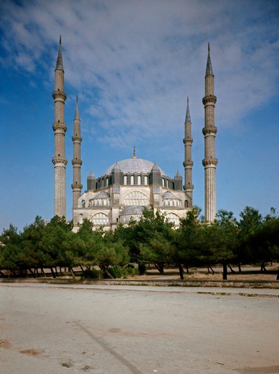 Vista de la mezquita de Ottoman School