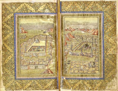 Vistas de La Meca y Medina, c.1794-5 de Ottoman School