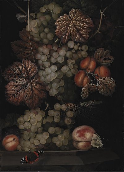 Naturaleza muerta de Ottomar Elliger d.Æ.