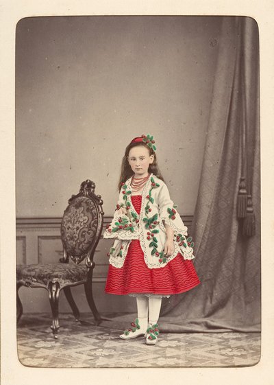 Álbum de la familia Follett de niños disfrazados para un baile de disfraces, ca. 1880 de Owen Angel