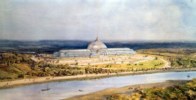 Diseño para la Exposición Industrial, Viena, 1873, c1830-1873 de Owen Jones