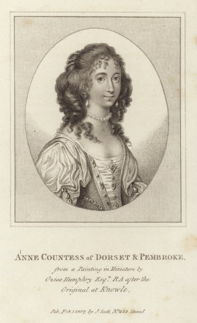 Ana Condesa de Dorset y Pembroke de Ozias Humphry
