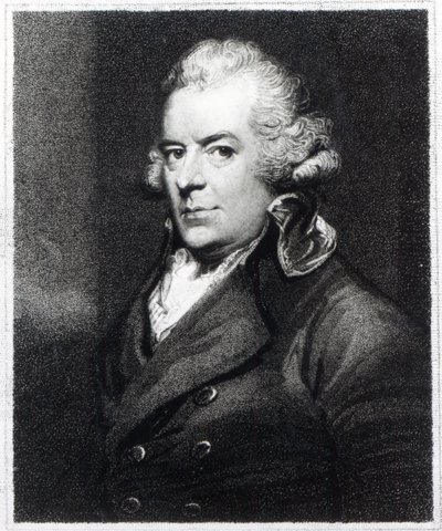 James Wyatt Esq. RA, grabado por Joseph Singleton, c.1795 de Ozias Humphry