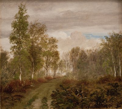 Abedules en Læsø después de la lluvia de P.C. Skovgaard