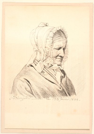 Fru Anneken Marie von Würden f. Sponum, suegra de H.E. Freund de P.C. Skovgaard