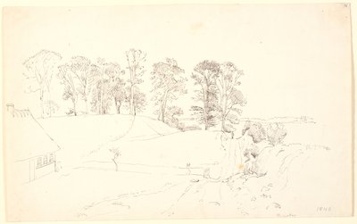 Paisaje con árboles de P.C. Skovgaard