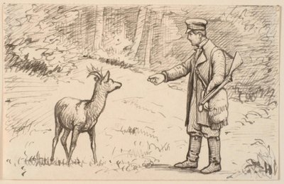 El encuentro en el bosque de P.C. Skovgaard