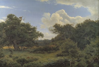 Robles en Nordskoven cerca de Jægerspris, Zelanda de P.C. Skovgaard