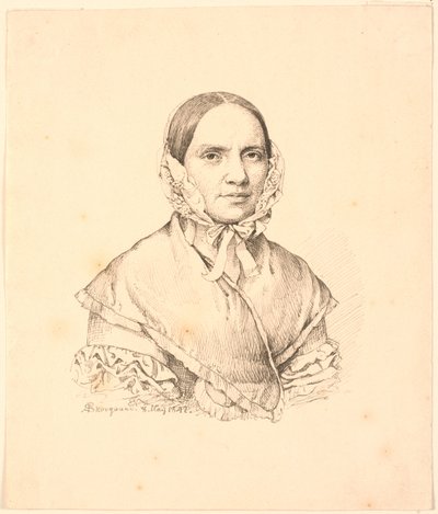 Retrato de Hanne Westengaard de P.C. Skovgaard