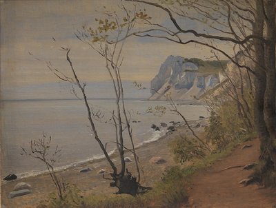 Los acantilados de la isla de Møn de P.C. Skovgaard