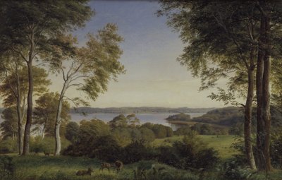 Vista sobre el lago Skarre de P.C. Skovgaard