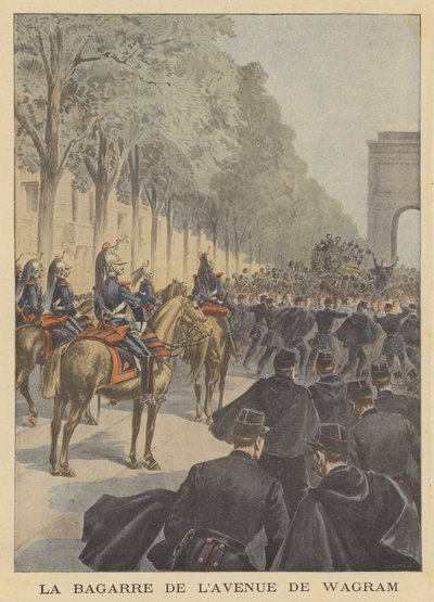 Altercado en la Avenida de Wagram, París de P.H.G.V. Michel