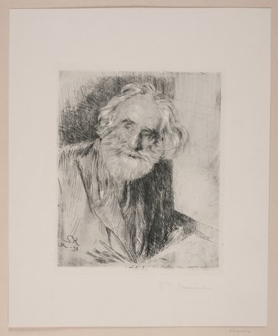 Retrato de Vilhelm Kyhn de Peder Severin Krøyer