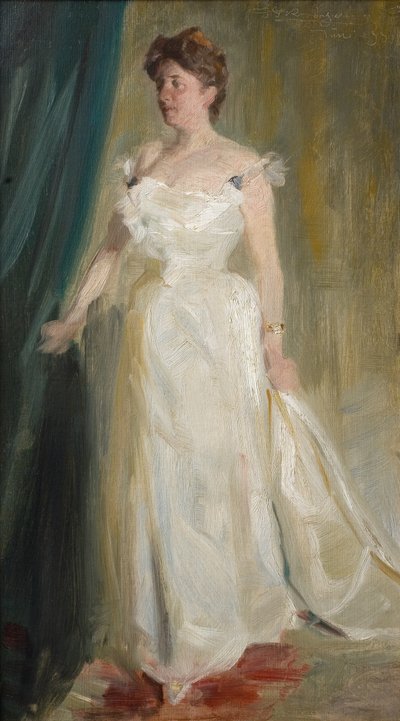 Retrato de la condesa Lillie Suzanne Raben-Levetzau de Peder Severin Krøyer