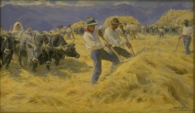 Trilla en los Abruzos. Civitá d