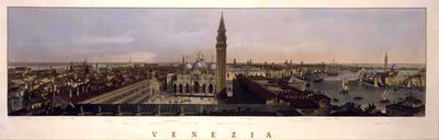 Vista de la Plaza de San Marcos, Venecia, grabado por F. Citerrio de P. (after) Majocchi