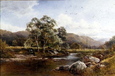 Una vista de Abbot Hall, Kendal de P. Crosthwaite