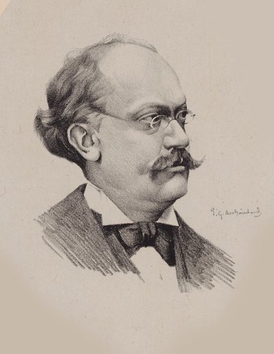 Retrato del compositor Charles Lecocq 1832-1918 de P. G. Archainbaud