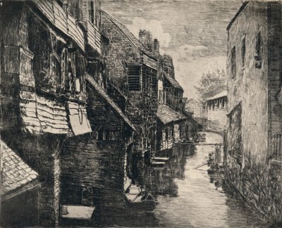 El Río Bievre en Gentilly, 1915 de P Roy