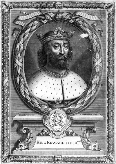 Rey Eduardo II de Inglaterra, siglo XVII de P. Vanderbanck