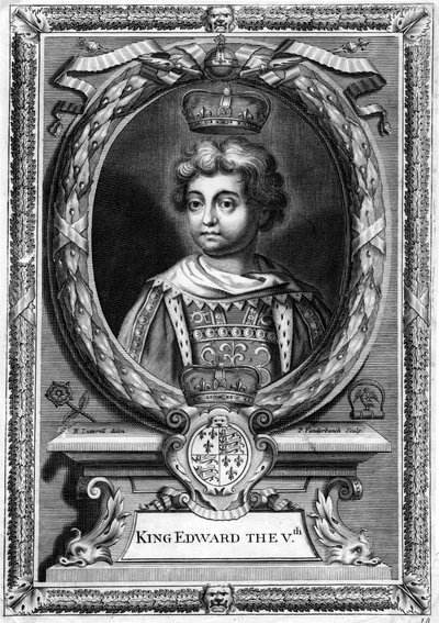 Rey Eduardo V de Inglaterra de P. Vanderbanck