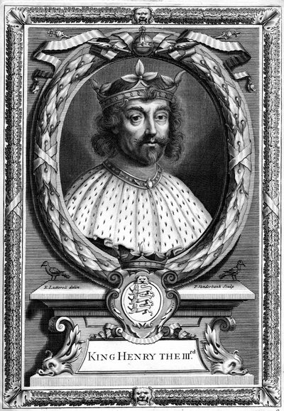Rey Enrique III de Inglaterra de P. Vanderbanck