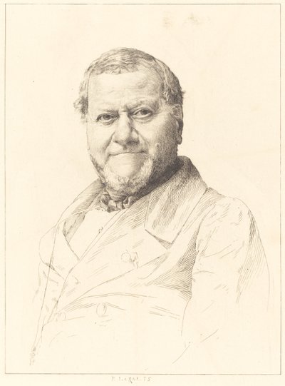 Retrato de un hombre de P. le Robert