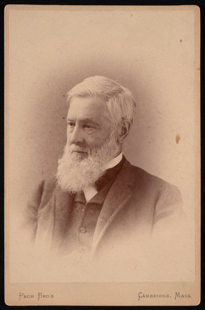 Retrato de Asa Gray 1810-1888, marzo 1887 de Pach Bros