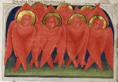 Serafines De Regia Carmina por Convenevole da Prato de Pacino di Buonaguida
