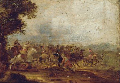 Enfrentamiento de caballería de Palamedes Palamedesz