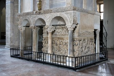 Sarcófago de Estilicón (mármol) de Paleo Christian
