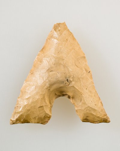Punta de flecha, c.90,000-5,000 a.C. (sílex) de Paleolithic Paleolithic