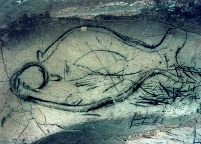 Figura marina, Período Paleolítico (c.40000-12000 a.C.) (foto) de Paleolithic Paleolithic