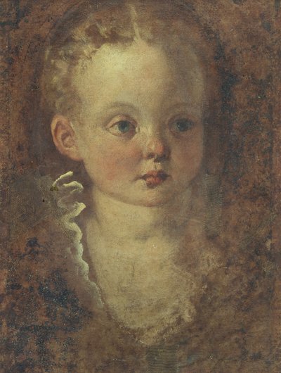 Busto de una niña (verso), c.1588-90 de Palma Il Giovane