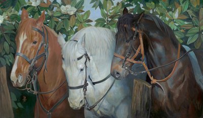 Rescued, 2014 (óleo sobre lienzo) de Pamela Patrick White