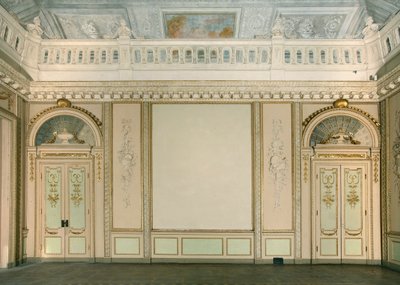 Vista de la Sala de Tapices, Villa Reale, Monza, Lombardía, Italia de Pandolfo Reschi