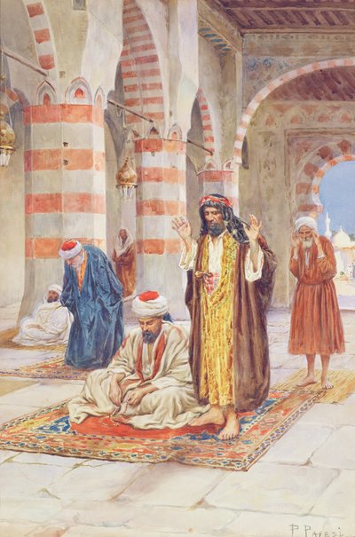 La hora de la oración de Paolino Pavesi