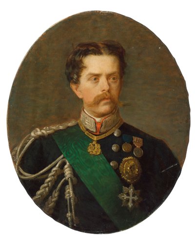 Retrato del Rey Umberto I de Italia 1844-1900 de Paolo, Bacchetti