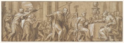 Comida de la Reina Vasthi de Paolo Farinati