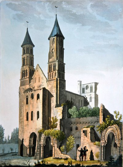 La Abadía de Jumieges, de 
