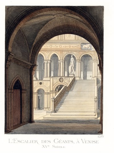 Escalera de los Gigantes del Palacio Ducal, Venecia (Italia) de Paolo Mercuri