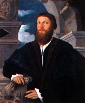 Retrato del médico Coignati, c.1534 de Paolo Pino or Pini