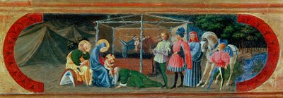 Adoración de los Magos de Paolo Uccello