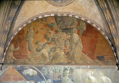Vida de Noé, el diluvio y la retirada de las aguas de Paolo Uccello