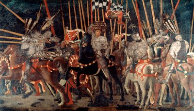 La Batalla de San Romano de Paolo Uccello