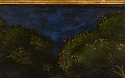 La Caza en el Bosque, c.1465-70 (detalle) de Paolo Uccello