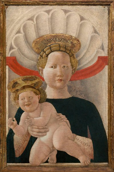 La Virgen con el Niño de Paolo Uccello